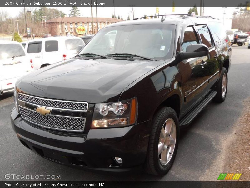 Black / Ebony 2007 Chevrolet Suburban 1500 LT 4x4