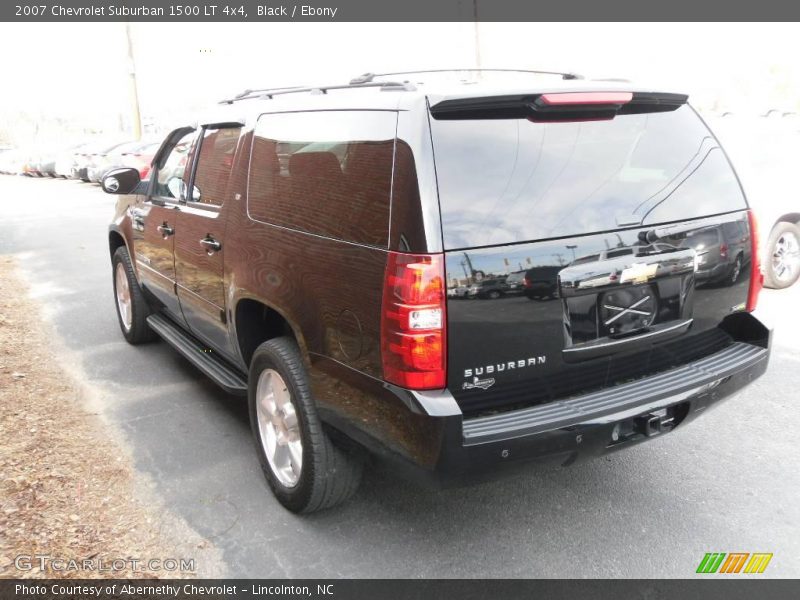Black / Ebony 2007 Chevrolet Suburban 1500 LT 4x4