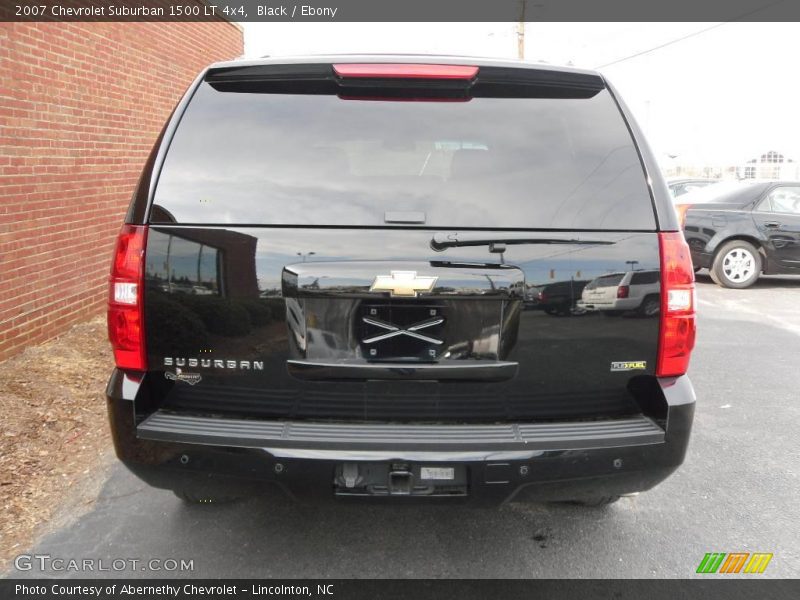 Black / Ebony 2007 Chevrolet Suburban 1500 LT 4x4