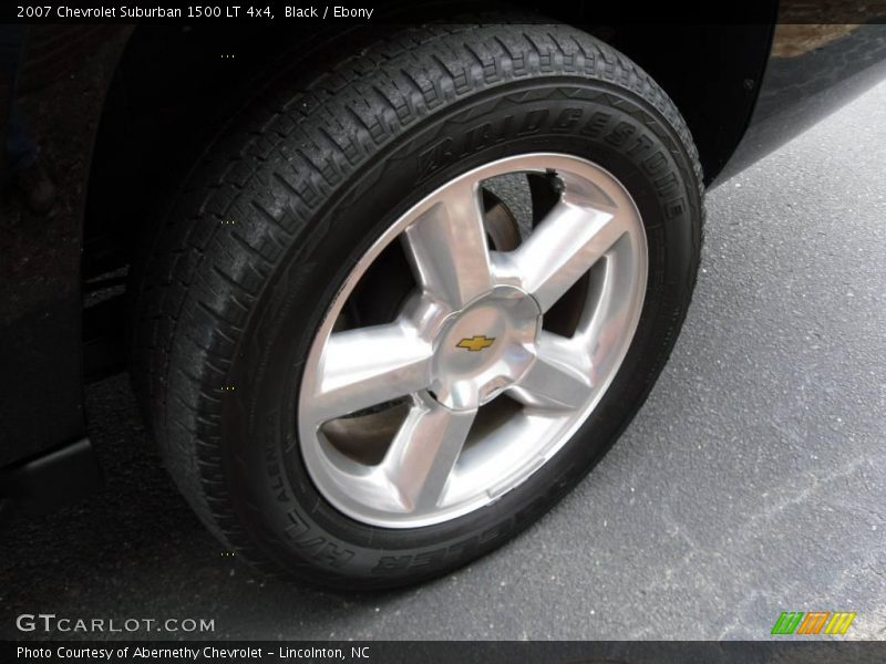 Black / Ebony 2007 Chevrolet Suburban 1500 LT 4x4