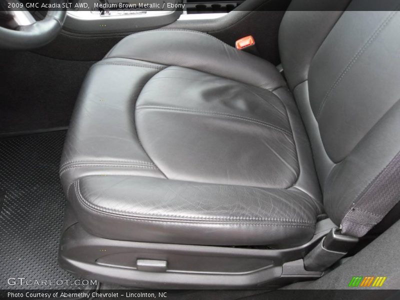 Medium Brown Metallic / Ebony 2009 GMC Acadia SLT AWD