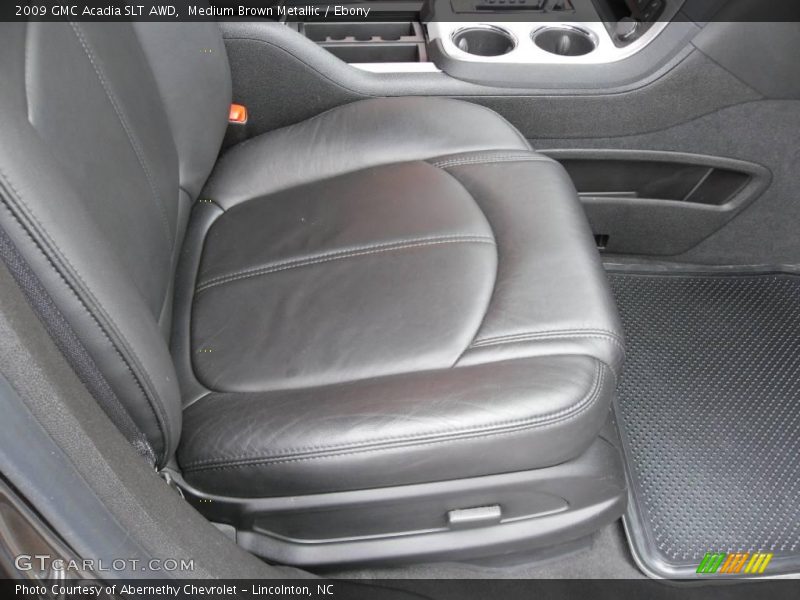 Medium Brown Metallic / Ebony 2009 GMC Acadia SLT AWD