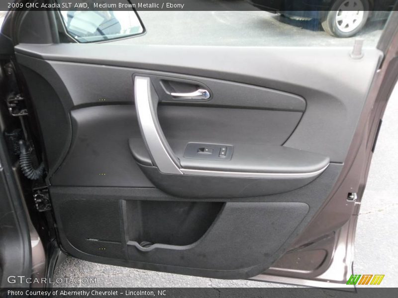 Medium Brown Metallic / Ebony 2009 GMC Acadia SLT AWD