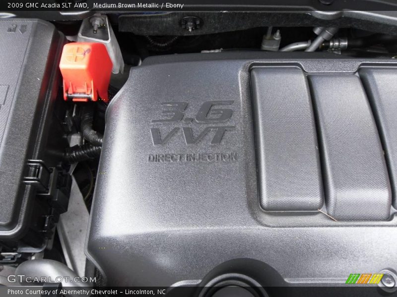 Medium Brown Metallic / Ebony 2009 GMC Acadia SLT AWD