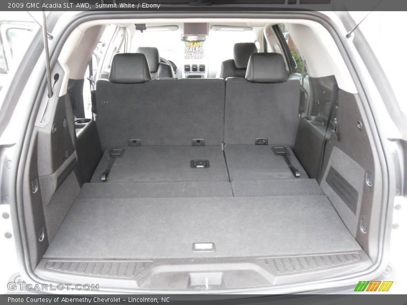 Summit White / Ebony 2009 GMC Acadia SLT AWD