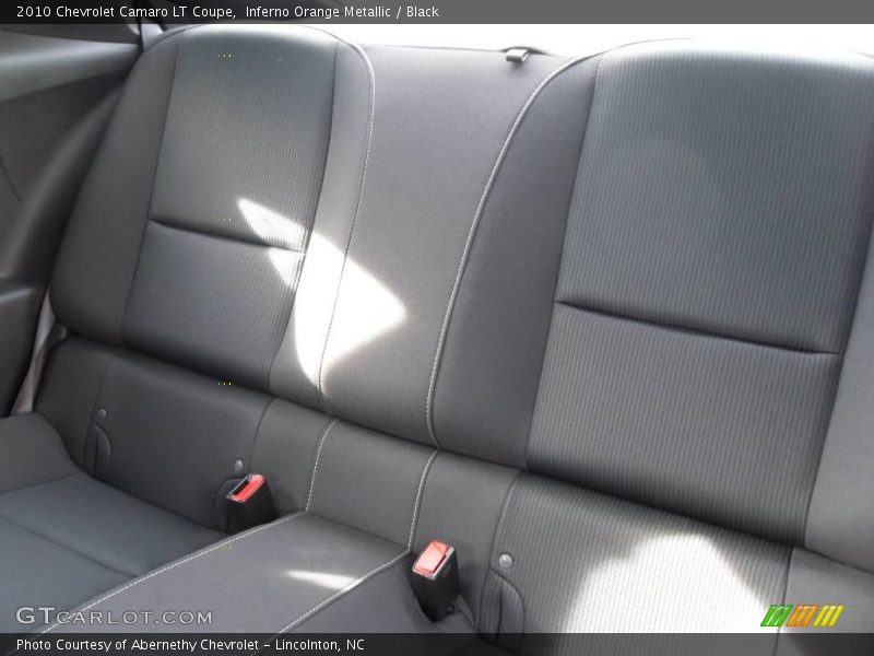 Inferno Orange Metallic / Black 2010 Chevrolet Camaro LT Coupe