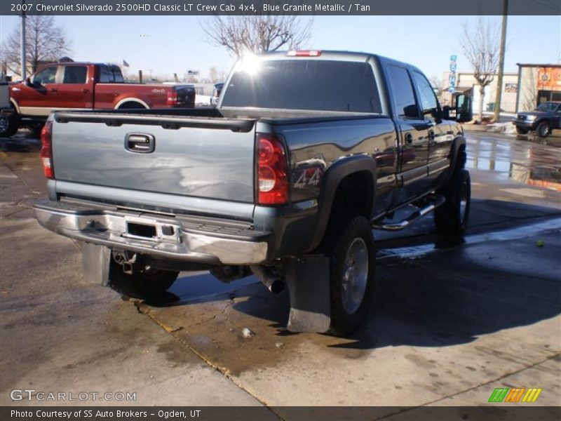 Blue Granite Metallic / Tan 2007 Chevrolet Silverado 2500HD Classic LT Crew Cab 4x4