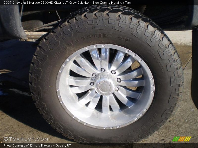 Blue Granite Metallic / Tan 2007 Chevrolet Silverado 2500HD Classic LT Crew Cab 4x4
