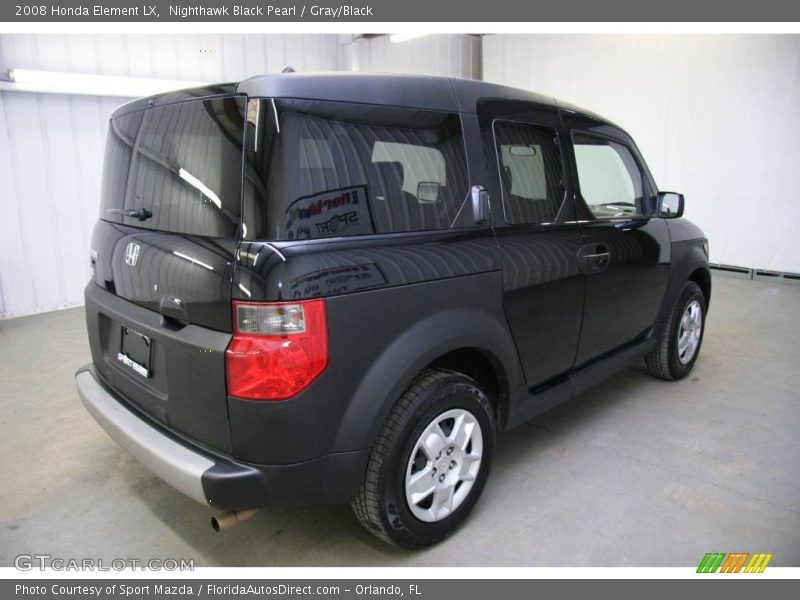 Nighthawk Black Pearl / Gray/Black 2008 Honda Element LX