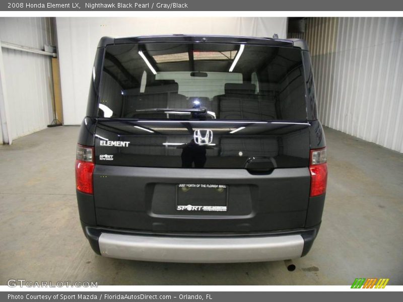 Nighthawk Black Pearl / Gray/Black 2008 Honda Element LX