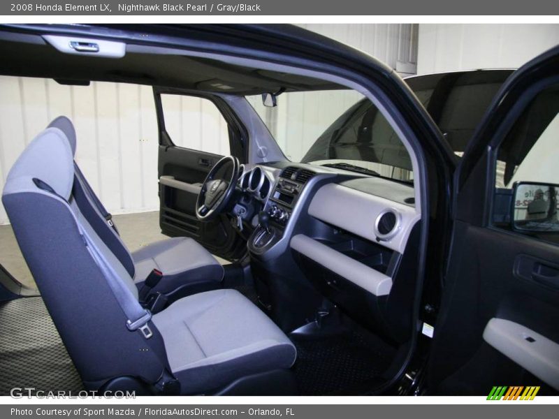 Nighthawk Black Pearl / Gray/Black 2008 Honda Element LX
