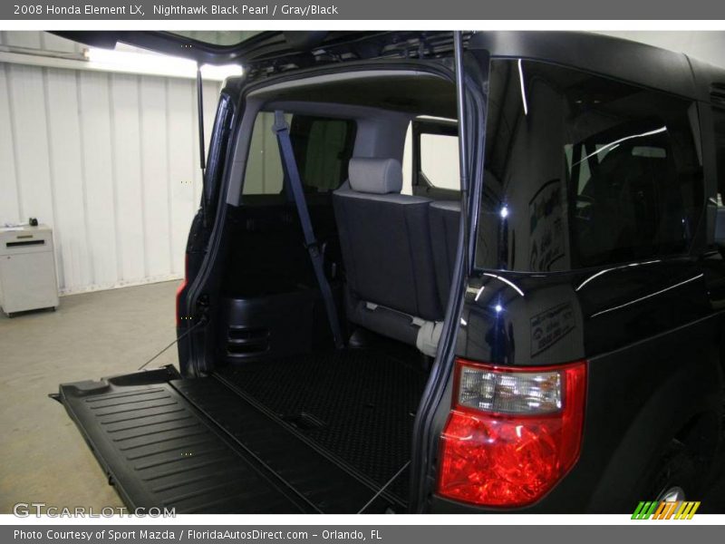 Nighthawk Black Pearl / Gray/Black 2008 Honda Element LX