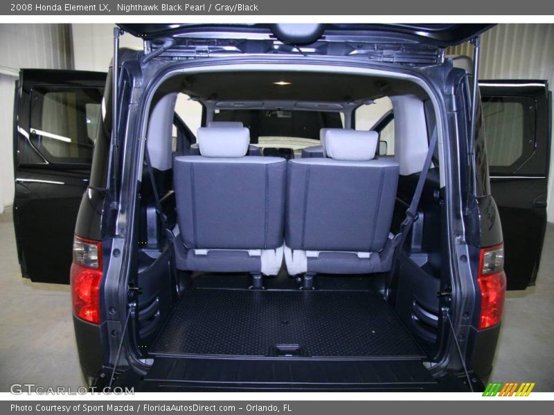 Nighthawk Black Pearl / Gray/Black 2008 Honda Element LX