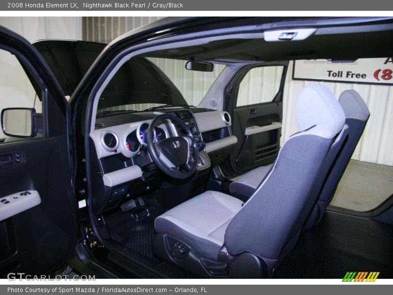 Nighthawk Black Pearl / Gray/Black 2008 Honda Element LX