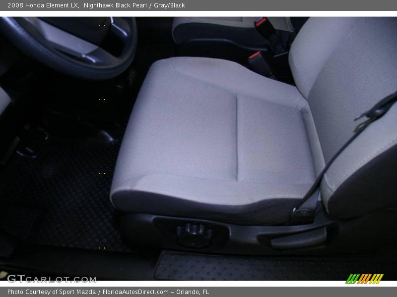Nighthawk Black Pearl / Gray/Black 2008 Honda Element LX