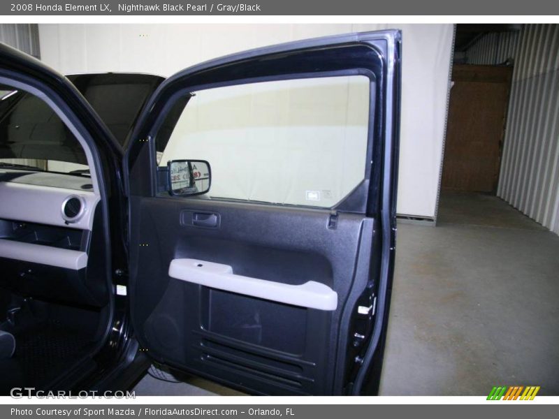 Nighthawk Black Pearl / Gray/Black 2008 Honda Element LX