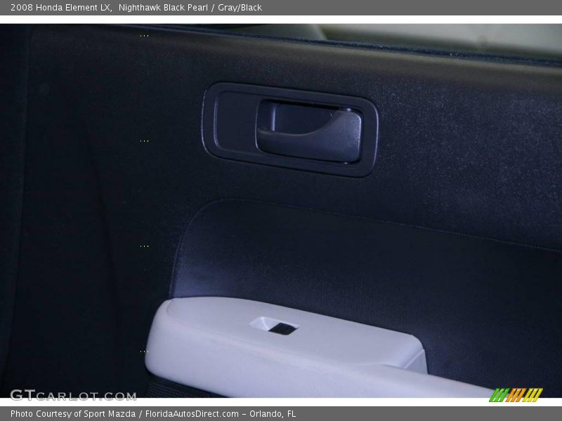 Nighthawk Black Pearl / Gray/Black 2008 Honda Element LX