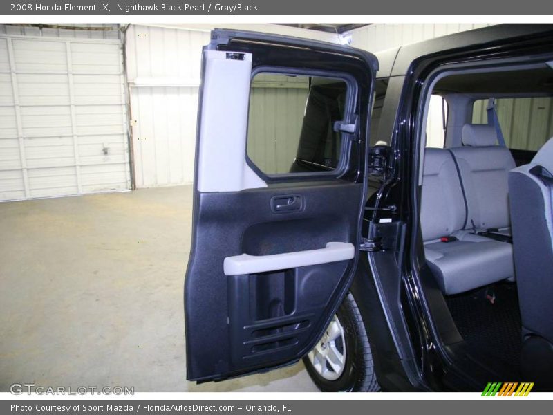 Nighthawk Black Pearl / Gray/Black 2008 Honda Element LX