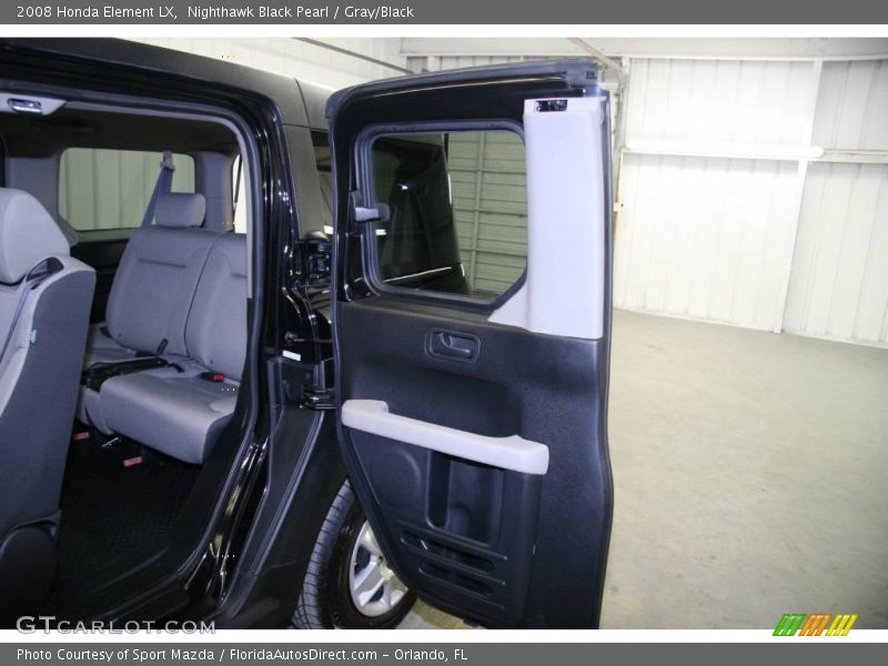 Nighthawk Black Pearl / Gray/Black 2008 Honda Element LX