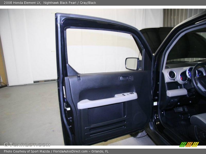 Nighthawk Black Pearl / Gray/Black 2008 Honda Element LX