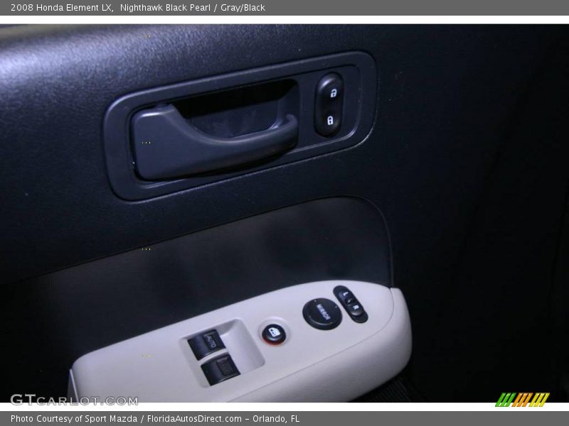 Nighthawk Black Pearl / Gray/Black 2008 Honda Element LX