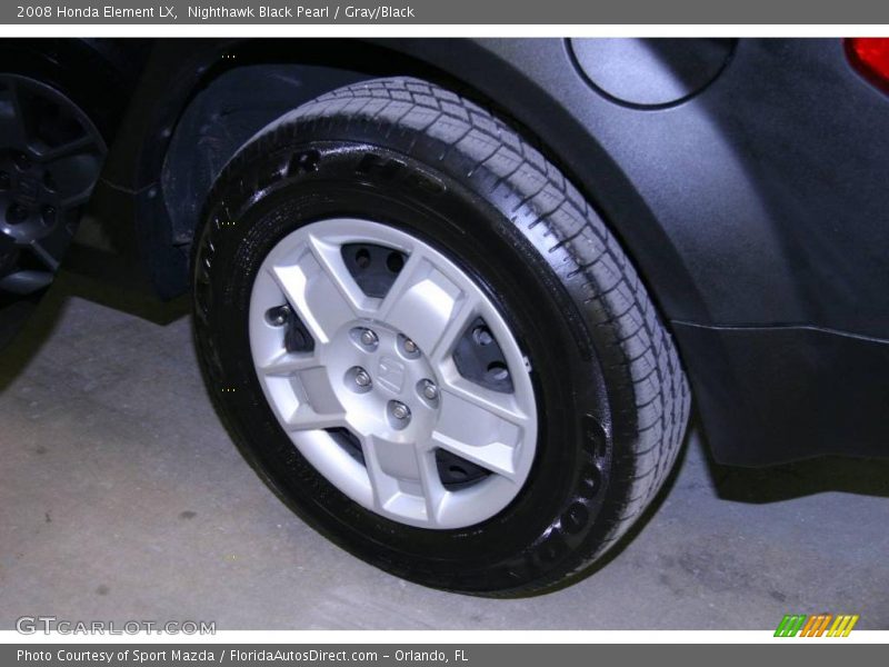 Nighthawk Black Pearl / Gray/Black 2008 Honda Element LX