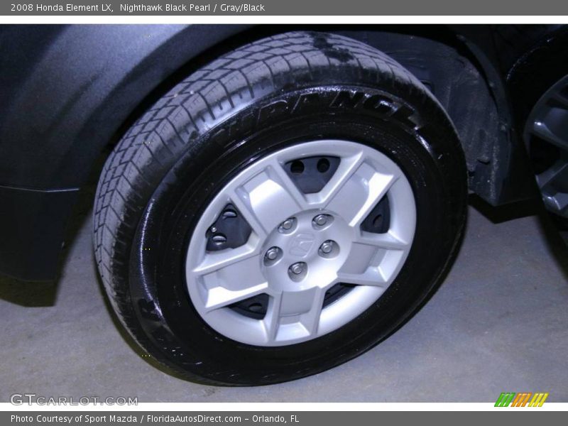 Nighthawk Black Pearl / Gray/Black 2008 Honda Element LX