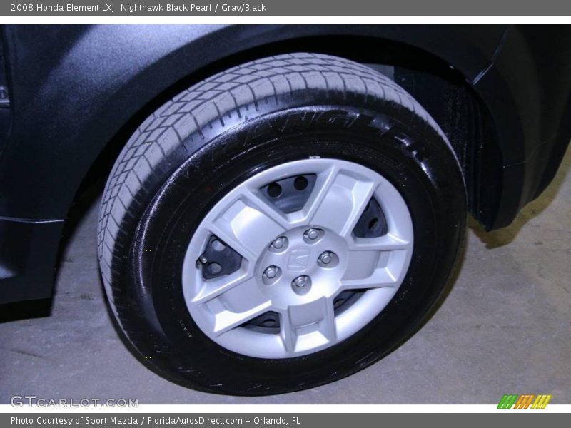 Nighthawk Black Pearl / Gray/Black 2008 Honda Element LX