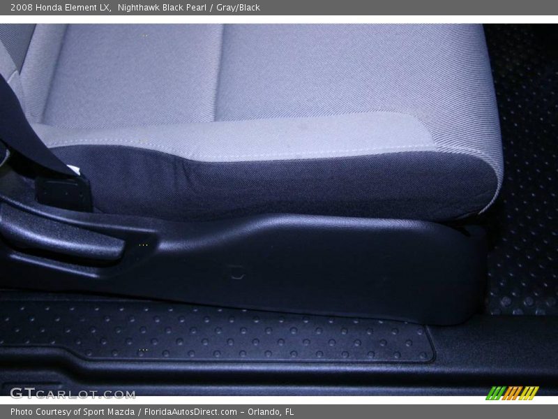 Nighthawk Black Pearl / Gray/Black 2008 Honda Element LX