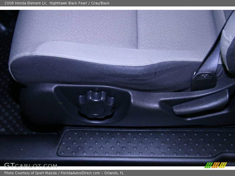 Nighthawk Black Pearl / Gray/Black 2008 Honda Element LX