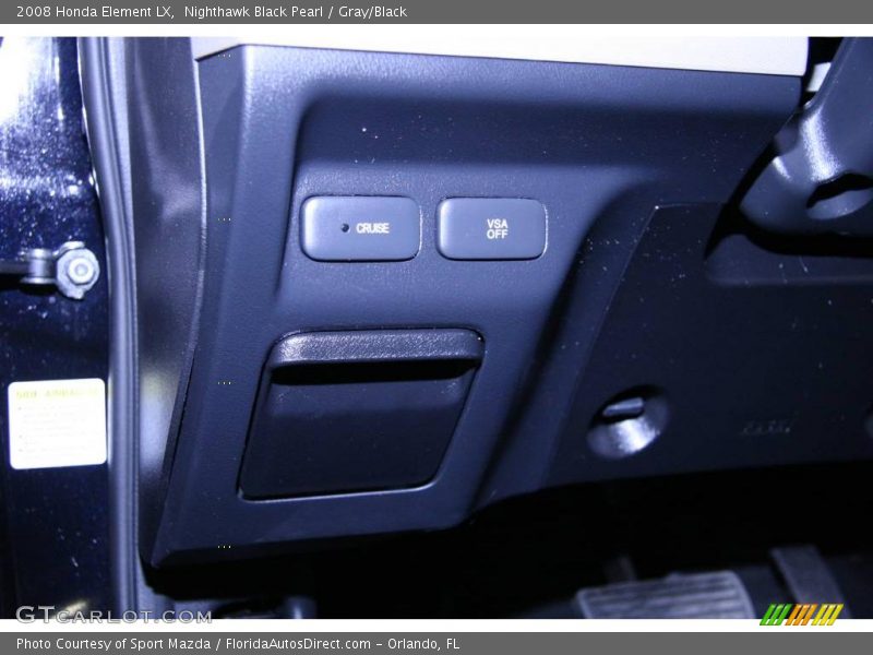 Nighthawk Black Pearl / Gray/Black 2008 Honda Element LX