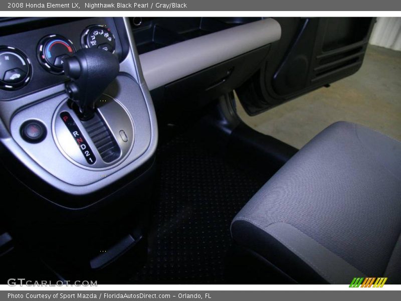 Nighthawk Black Pearl / Gray/Black 2008 Honda Element LX