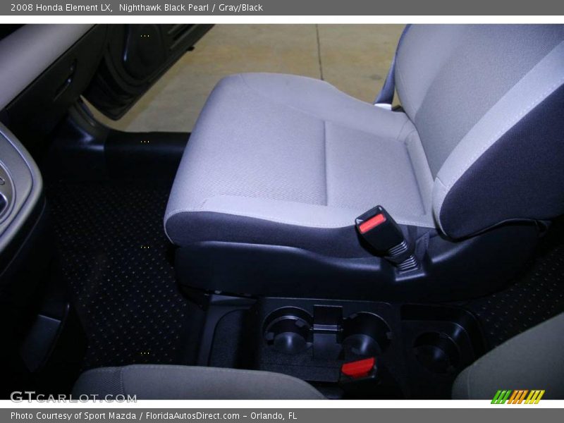 Nighthawk Black Pearl / Gray/Black 2008 Honda Element LX