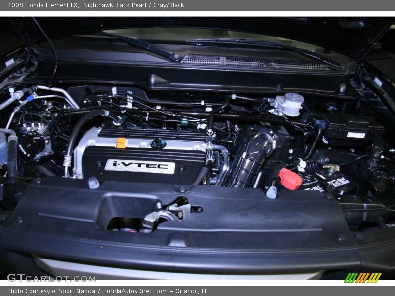 Nighthawk Black Pearl / Gray/Black 2008 Honda Element LX