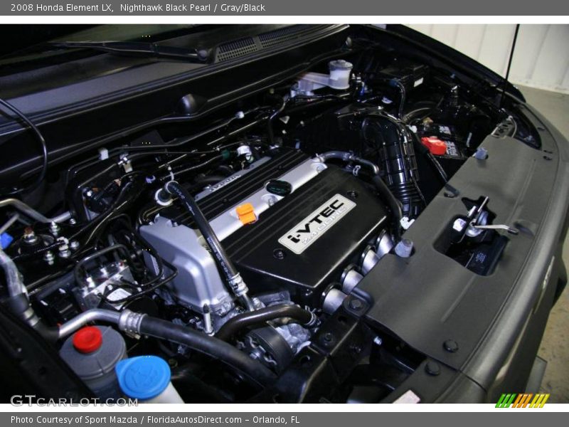 Nighthawk Black Pearl / Gray/Black 2008 Honda Element LX