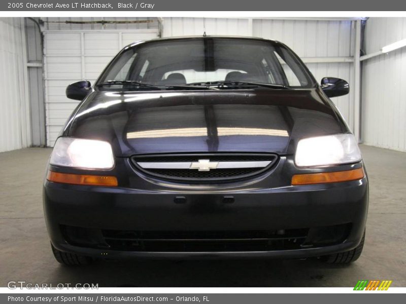 Black / Gray 2005 Chevrolet Aveo LT Hatchback