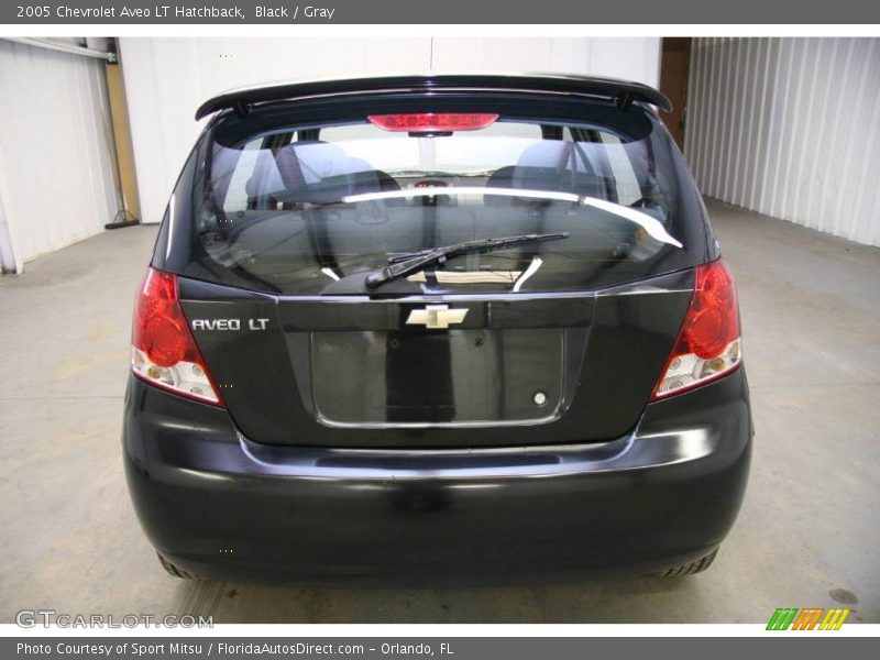 Black / Gray 2005 Chevrolet Aveo LT Hatchback