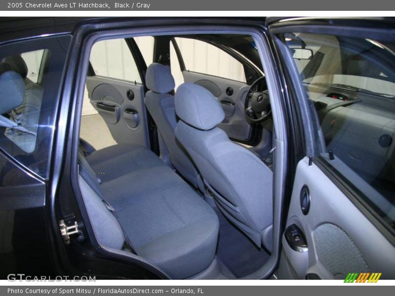 Black / Gray 2005 Chevrolet Aveo LT Hatchback
