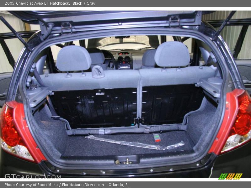 Black / Gray 2005 Chevrolet Aveo LT Hatchback
