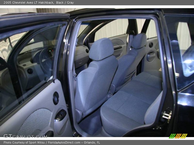 Black / Gray 2005 Chevrolet Aveo LT Hatchback