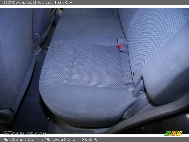 Black / Gray 2005 Chevrolet Aveo LT Hatchback
