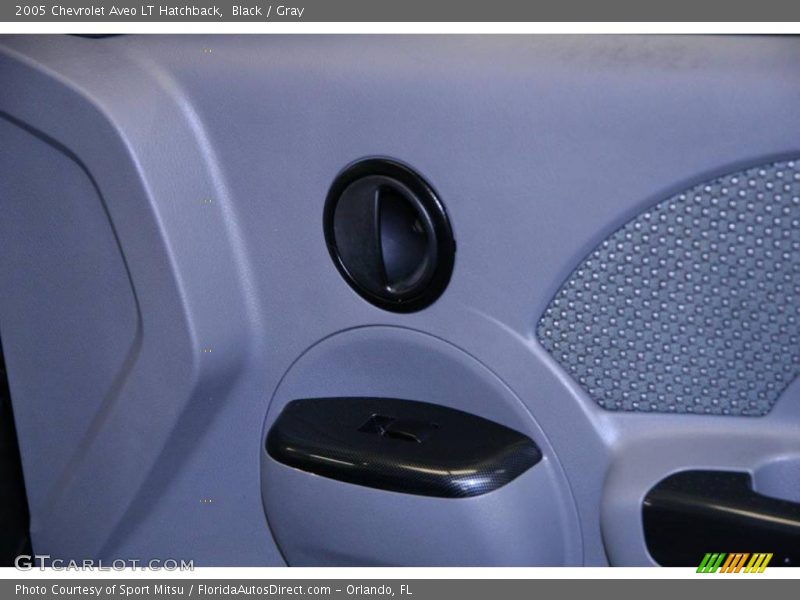Black / Gray 2005 Chevrolet Aveo LT Hatchback