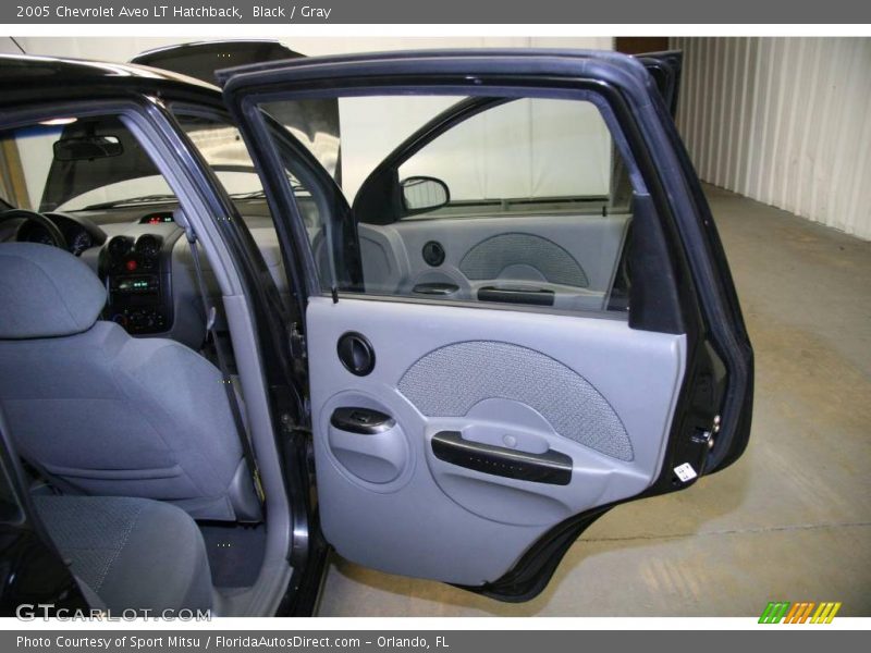 Black / Gray 2005 Chevrolet Aveo LT Hatchback