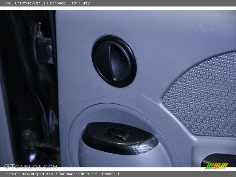 Black / Gray 2005 Chevrolet Aveo LT Hatchback