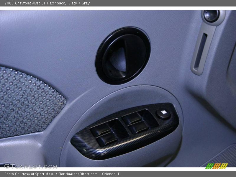 Black / Gray 2005 Chevrolet Aveo LT Hatchback