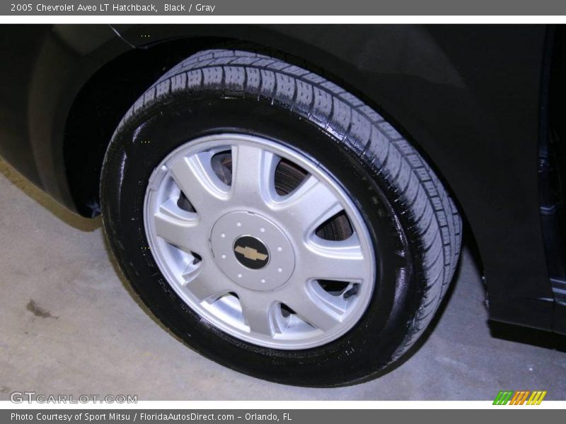 Black / Gray 2005 Chevrolet Aveo LT Hatchback