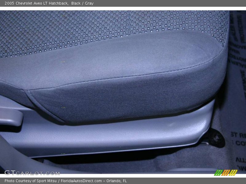Black / Gray 2005 Chevrolet Aveo LT Hatchback