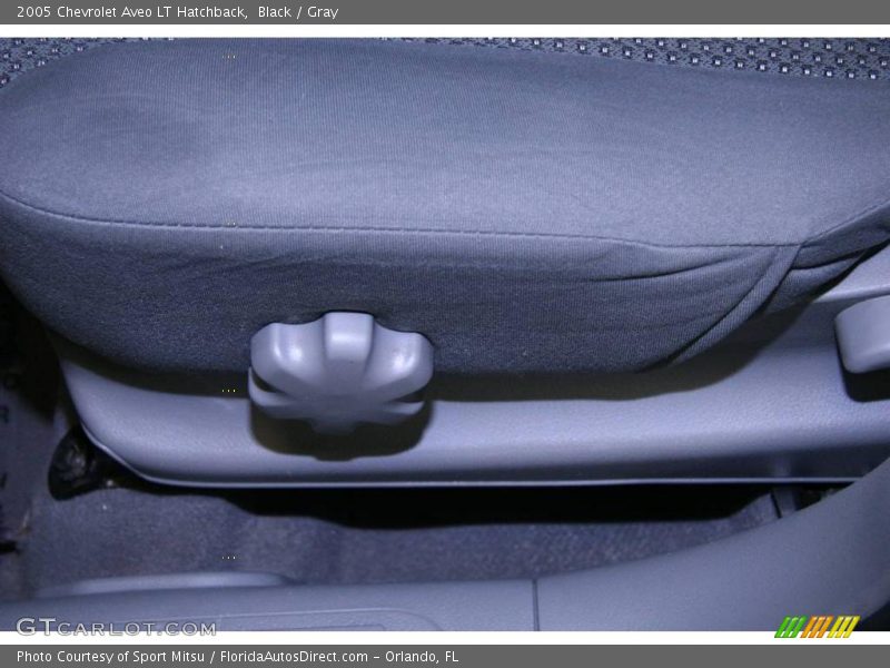 Black / Gray 2005 Chevrolet Aveo LT Hatchback