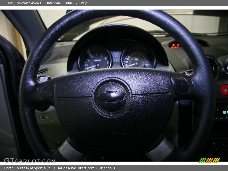 Black / Gray 2005 Chevrolet Aveo LT Hatchback