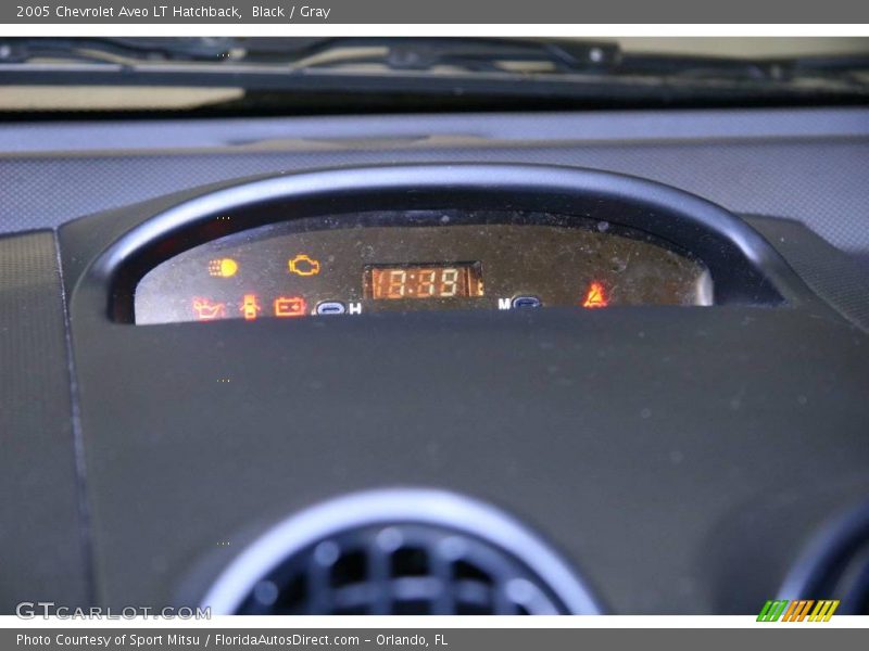 Black / Gray 2005 Chevrolet Aveo LT Hatchback